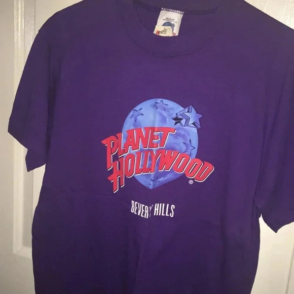 Vintage Planet Hollywood Shirt NWT Rare - Picture 2 of 6